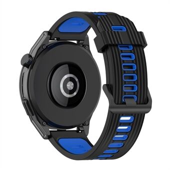 22 mm siliconen horlogeband Zachte armband met gesp voor Samsung Galaxy Watch 3 45 mm R840 / Gear S3 / Huawei Watch GT 2e / GT3 46 mm / GT Runner