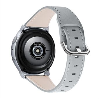 Voor Huami Amazfit GTR 47 mm / Pace koeienhuid Anti-kras vervangende armband met Steel horlogeband (22 mm)