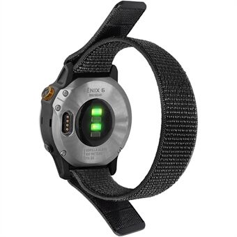Voor Garmin Fenix 6S ademend nylon horlogebandje 20 mm verstelbare polsbandvervanging: