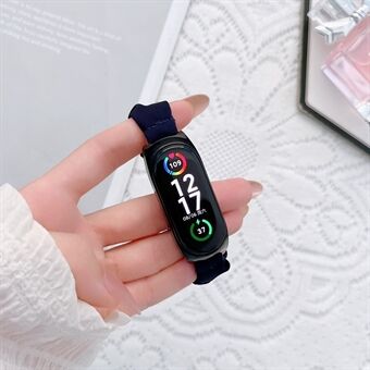 Voor Xiaomi Mi Band 7 Stijlvolle elastische stoffen band Smart Watch vervangende polsband: