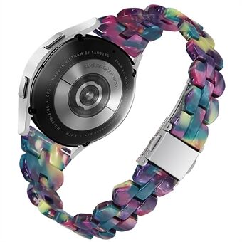 Voor Samsung Galaxy Watch 5 Active 40mm / 44mm / Watch 5 Pro 45mm / Watch 42mm Harsband 20mm Polsband Armbandvervanging