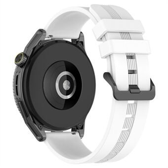 20 mm getextureerde siliconen Smart horlogebanden voor Huawei Watch GT3 / Watch GT, sportstijl vervangen polsband horlogeband