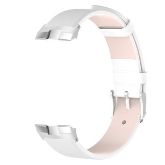 Voor Huawei Watch GT Cyber PU lederen horlogeband verstelbare polsband met 22 mm metalen adapter