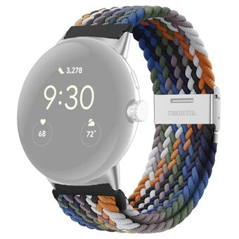Voor Google Pixel horloge gesp ontwerp nylon horlogeband Smart armband verstelbare riem ademende band