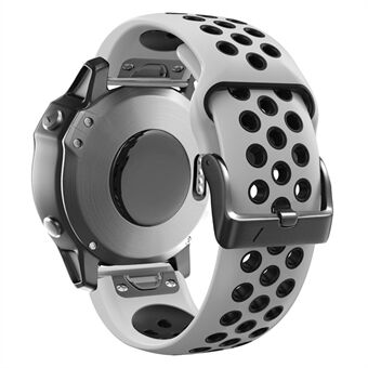 Voor Huami Amazfit Falcon / Coros Vertix / Garmin Fenix 7 Quick Release horlogeband Dual Color siliconen polsband