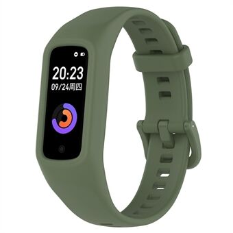 Voor Keep B2 effen kleur zachte siliconen horlogeband vervangende polsband