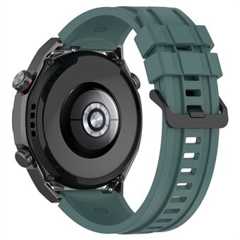 Siliconen horlogebanden voor Huawei Watch Ultimate, 22 mm vervangende bandarmband met verlengband