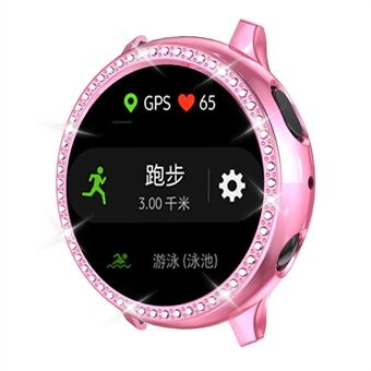 Strass Decor Smart Watch PC-beschermhoes voor Samsung Galaxy Watch Active2 40 mm