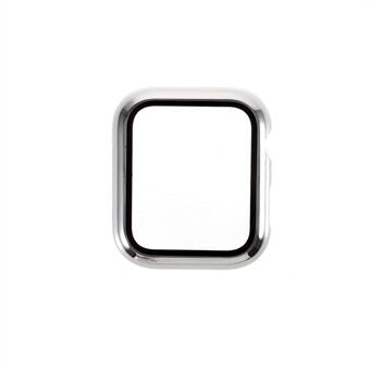 Gegalvaniseerd pc-frame + scherm van gehard glas Volledige beschermhoes voor Apple Watch Series 3/2/1 38 mm