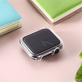 Gekleurd beschermend horlogeframe voor Apple Watch Series 3/2/1 38 mm - transparant