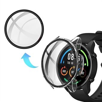 PC Smart Watch-beschermhoes met gehard glazen schermbeschermer voor Xiaomi Mi-horlogekleur