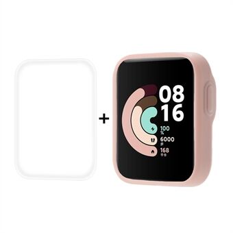 HOED- Prince standaard TPU-hoes + zachte hydrocoagulerende horlogebeschermer voor Xiaomi Redmi Watch