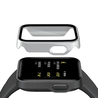 Met rubber gecoat pc-randframe met gehard glazen schermbeschermer voor Xiaomi Edge Watch