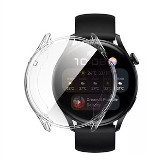 ENKAY Transparante TPU Smart Watch Case Shell voor Huawei Watch 3 46mm - Transparant