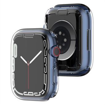 Galvaniserende TPU-horlogehoes Volledig beschermende hoes voor Apple Watch Series 7 41 mm