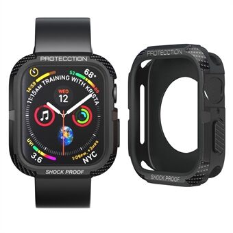 Schokbestendige Soft TPU Smart Watch Case Cover voor Apple Watch Series 7 41mm / Series 6/5/4 / SE 40mm