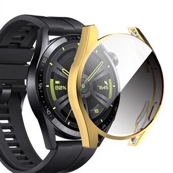 Soft TPU Full Cover Gegalvaniseerd Duurzaam Smart Horloge Beschermhoes Shell voor Huawei Watch GT 3 42mm