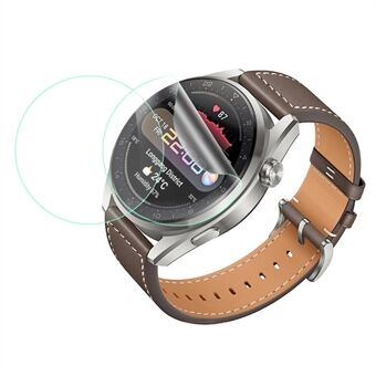 2 stuks slijtvaste TPU-horlogebeschermingsfilm voor Huawei Watch 3 Pro