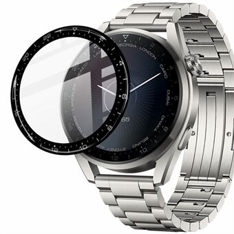 IMAK Black- Edge Krasbestendige PMMA Watch Screen Protector Film voor Huawei Watch 3 Pro 48mm