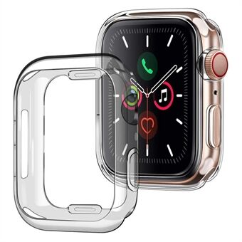Volledige bescherming Transparante TPU-beschermhoes voor Apple Watch Series 7 41 mm