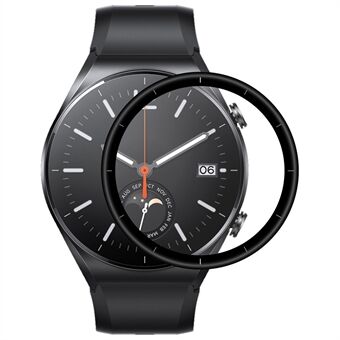 ENKAY voor Xiaomi Watch S1 Smooth Touch Volledig scherm 3D gebogen zachte pc- Edge + PMMA HD-schermbeschermer