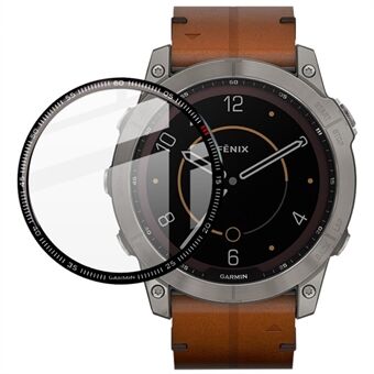 IMAK voor Garmin Fenix 7X HD Smart Watch-schermbeschermer Anti-kras Zachte PMMA-schermbeschermer