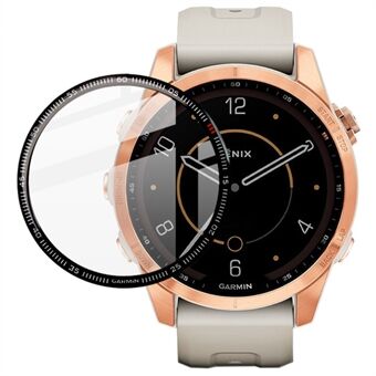 IMAK voor Garmin Fenix 7S High Definition Ultradunne PMMA Smart Watch-schermbeschermer Anti-kras schermbeschermer