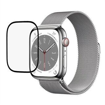 Voor Apple Watch Series 8/7 45mm Volledige Lijm Gehard Glas Screen Protector Scratch Zijdedruk Screen Protector Volledige Dekking HD Screen Film
