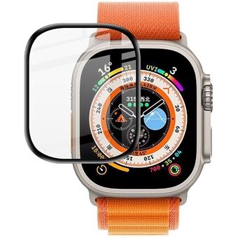 IMAK voor Apple Watch Ultra 49mm HD Ultradunne Screen Protector Anti-Slijtage Smooth Touch PMMA Horloge Screen Film