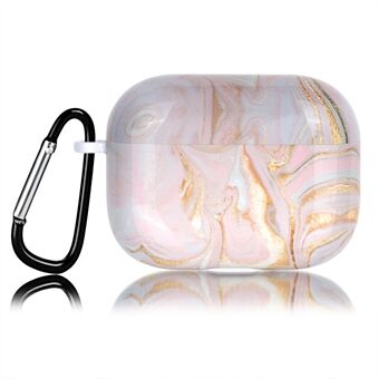 Water Transfer Printing Marble Pattern PC Case voor Apple AirPods Pro