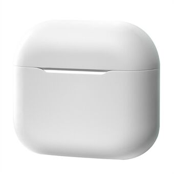 Effen kleur siliconen Bluetooth-oortelefoon beschermhoes Anti-valhoes voor Apple AirPods 3.