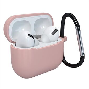 Bluetooth oortelefoon beschermhoes siliconen hoes met karabijnhaak voor Apple AirPods 3