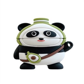 Voor Apple AirPods Pro Anti-val Beschermhoes Leuke Cartoon Panda Zachte Siliconen Bluetooth Oortelefoon Cover: