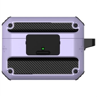 Voor Apple AirPods Pro 2 Oortelefoonhoes Zachte TPU + PC Schokabsorberende Auto Sluiting Beschermhoes: