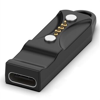 ST-005 Voor Polar Pacer/Pacer Pro Smart Horloge Magnetische Type-C Vrouwelijke Adapter USB C Lader Opladen Connector Converter Dock: