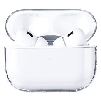 Voor AirPods Pro 2 Transparante pc-beschermhoes Draadloze oortelefoon Anti-stof Anti-drop Cover: