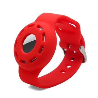 Horlogebandontwerp Anti-verloren beschermhoes voor Kids Siliconen polsband voor Apple AirTag Tracker