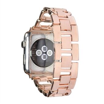 Steel D-Knop Gesp Rvs Diamantvorm Horlogeband Vervanging voor Apple Watch Series 5 4 40mm/Serie 3 2 1 38mm