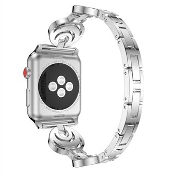 Fonkelende strass legering horlogeband voor Apple Watch Series 5 4 44mm, Series 3/2/1 42mm