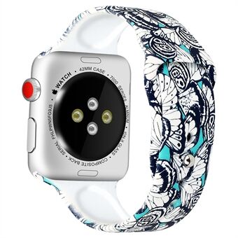 Polsband met patroonafdrukken voor Apple Watch Series 5 4 40 mm / Series 3 2 1 38 mm