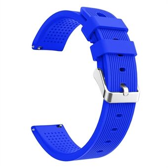 20mm voorhoofd rimpels textuur zachte siliconen horlogeband voor Samsung Galaxy Watch Active SM-R500