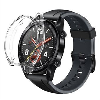Voor Huawei Watch GT 46mm Clear TPU Protector Case Horloge Cover: