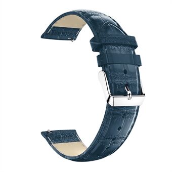 22 mm krokodiltextuur lederen horlogeband armbandband voor Huawei Watch GT