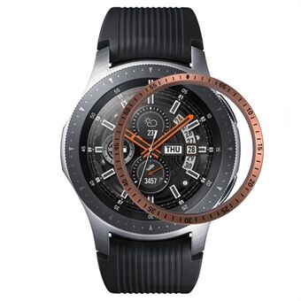 Tijdschaalcirkel met metalen bezel voor Samsung Galaxy Watch 46 mm