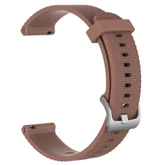 22mm metalen gesp Twill patroon Soft TPU Smart Watch Band vervangende band voor Huawei Wacth GT