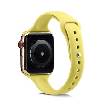 Vervanging van zachte siliconen horlogeband voor Apple Watch Series 1/2/3 42mm / Series 4/5/6 / SE 44mm