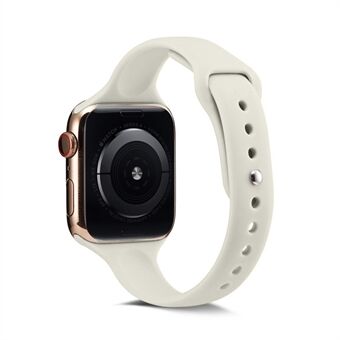 Vervanging van zachte siliconen horlogeband voor Apple Watch-serie 1/2/3 38 mm-serie 4/5/6 / SE 40 mm