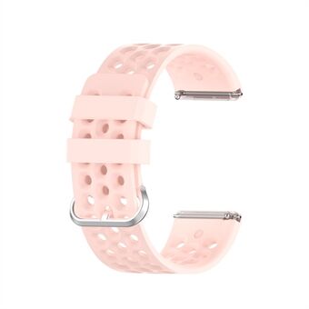 Siliconen Smartwatch Bandje voor Fitbit Versa 2 / Versa / Versa Lite - Lichtroze