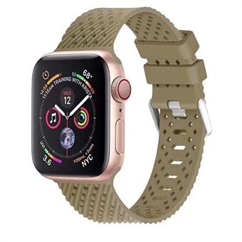 Siliconen vervangende Smart horlogeband voor Apple Watch SE / serie 6/5/4 44 mm / serie 3/2/1 42 mm