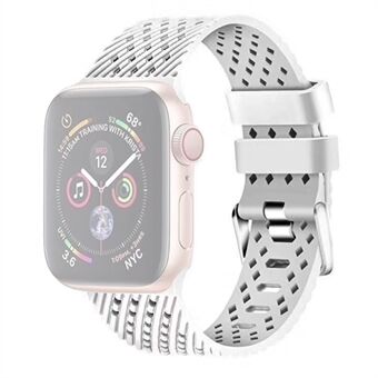 Vervangende siliconen horlogeband voor Apple Watch Series 6/SE/5/4 40mm / Series Smart 38mm